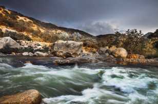 The Kaweah River at Three Rivers-2332